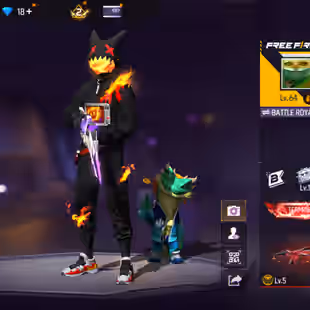 X281|Lvl 64|6 YEARS OLD|230 COSTUME|41 VEHICLE|AVENTADOR SPORTS CAR|241 WEAPON(6 EVO+43 MYTHIC)|M40 Cobra Lv 5|M1887 Con - Image 1