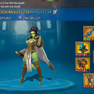 LORD1234-T5 Max Migrate to 1650 - ATK Mix 600+ - Champs Gold - Cup Gold - Pet 5 - Troop Mana Lv1 - 23M Troops - Image 1