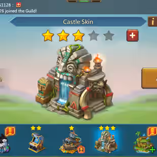 T5 Max Migrate to 1331 - 834M Mights- ATK MIX 423 | 443 |  431 - CASTLE SKINS (3) - 6B RSS - Alots items in the bags - Image 2