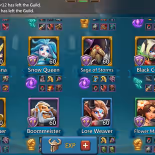 LORD1234-T5 Max Migrate to 1650 - ATK Mix 600+ - Champs Gold - Cup Gold - Pet 5 - Troop Mana Lv1 - 23M Troops - Image 2