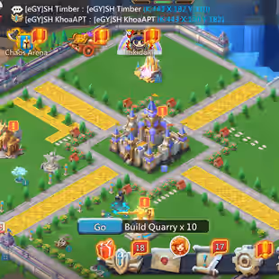 1B3 Mights (T5  Gift Unblocked) VIP 15  | 2 cup gold | ATK 754+ | 869M Research | 17M8 Troop  530K Gem | 24 Mig - Image 1