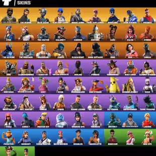 74 skins | OG STW | OG Aerial Assault Trooper | OG Aerial Assault One | The Reaper | Elite Agent | Blue Team Leader - Image 4