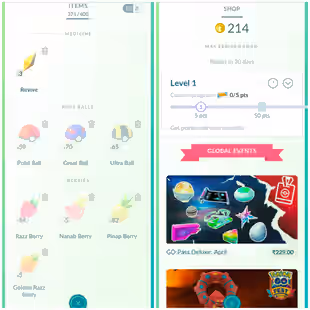 🛑[MG][889] LEVEL 26 MYSTIC | 2022 ACCOUNT | EVENT BALLOON PIKACHU | 273 POKEMONS - 374 ITEMS | INSTANT DELIVERY - Image 3