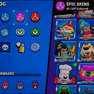 🌟201 SKINS🌟72.400 TROPHY | 93 BRAWLERS | 25 MAX | 14 HYPERCHARGED | INSTANT DELIVERY | FULL ACCESS - Image 49