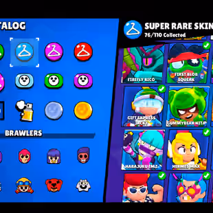 🌟189 SKINS🌟50.600 TROPHY | 88 BRAWLERS | 21 MAX | 11 HYPERCHARGED | INSTANT DELIVERY | FULL ACCESS - Image 24