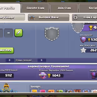 🌟TH 17 NEAR MAX🌟 | 4X HEROES MAX | ALMOST MAX DEF | BLACKSMITH MAX 3 EPIC MAX | NC FREE | XP 234 | MAX BUILDER BASE - Image 2