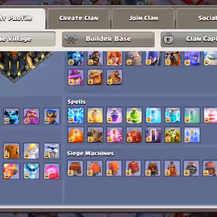 SNAKE SCENERY TH 17 FULLY MAX-XP 262-NOTHING LEFT-[ 9 EPIC EQUIPMENT MAX]-HERO 100-100-90-75-50-LEGENDARY SKINS-BEST - Image 5