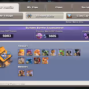 🔥21010 GEM'S XP LEVEL-287🔥ALMOST FULL MAX TH17 |! EB-/MAX/FB-/MAX/SB-23/FA-23/GG-20/MM-20/AF-20!! HIGH WAR STAR-/4600 - Image 9