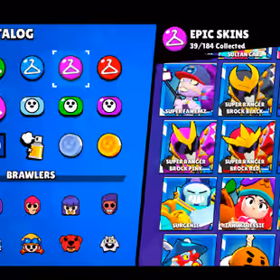 🌟189 SKINS🌟50.600 TROPHY | 88 BRAWLERS | 21 MAX | 11 HYPERCHARGED | INSTANT DELIVERY | FULL ACCESS - Image 46