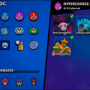 🌟201 SKINS🌟72.400 TROPHY | 93 BRAWLERS | 25 MAX | 14 HYPERCHARGED | INSTANT DELIVERY | FULL ACCESS - Image 59