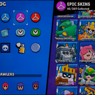 🌟201 SKINS🌟72.400 TROPHY | 93 BRAWLERS | 25 MAX | 14 HYPERCHARGED | INSTANT DELIVERY | FULL ACCESS - Image 46