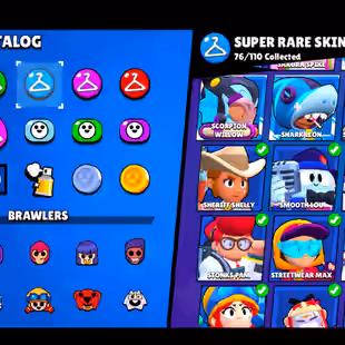 🌟189 SKINS🌟50.600 TROPHY | 88 BRAWLERS | 21 MAX | 11 HYPERCHARGED | INSTANT DELIVERY | FULL ACCESS - Image 29