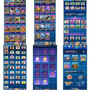 🔥XP-54🔥KT-15! 32X MAX CARDS[7X ELITES]! EVO-13! EMOTES-54! 13830 TROPHIES! 9Y PLAYED! FAST DELIVERY - Image 2