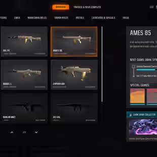 BO6 | 17 DIAMOND CAMO | 7 AR | 6 SMG | 3 SNIPER | 40 WEAPON UNLOCKED | LEVEL 55 | 17 OPERATOR | LINKABLE TO ALL PLATFORM - Image 4
