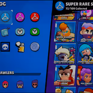 🌟201 SKINS🌟72.400 TROPHY | 93 BRAWLERS | 25 MAX | 14 HYPERCHARGED | INSTANT DELIVERY | FULL ACCESS - Image 30