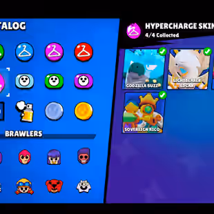 🌟189 SKINS🌟50.600 TROPHY | 88 BRAWLERS | 21 MAX | 11 HYPERCHARGED | INSTANT DELIVERY | FULL ACCESS - Image 51