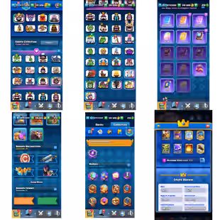 🔥XP-43🔥KT-14! 14X MAX CARDS! EVO-2! 49 EMOTES INCLUDING ULTIMATE CHAMPION! 7900 TROPHIES! 104 CARDS! FAST DELIVERY - Image 2