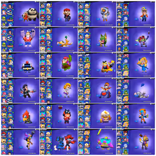🔥560 GEMS 🔥 72K TROPHY | 55K BLING | 15 TITLE | 93 BRAWLER | 57 MAXED | 36 HYPERCHARGED | 216 SKIN | INSTANT DELIVERY - Image 12