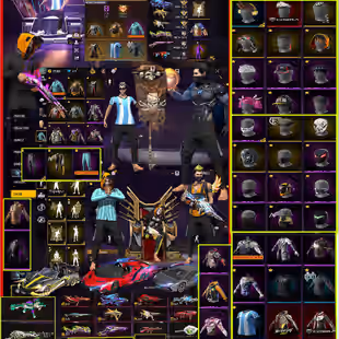 Lvl 73 Ff Acc || 6 GUNS MAX || RARE ACC || OLD ACC - Image 1