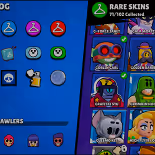 🌟201 SKINS🌟72.400 TROPHY | 93 BRAWLERS | 25 MAX | 14 HYPERCHARGED | INSTANT DELIVERY | FULL ACCESS - Image 15