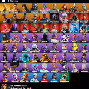 70 SKINS | GLOD MIDS | 800 VB - Image 1