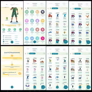 317 SHINY 💎 LEVEL 41 💎 70 LOCATION BG [] SHINY GMAX TOXTRICITY [] 35 DMAX [] 166 LEGENDARY [] 7 SHINY COSTUME - Image 1