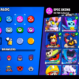 🌟189 SKINS🌟50.600 TROPHY | 88 BRAWLERS | 21 MAX | 11 HYPERCHARGED | INSTANT DELIVERY | FULL ACCESS - Image 34