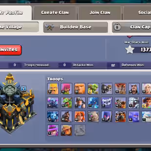 🔥TH-17 XP240 🚀 LEVEL 17.18 WALLS | 3 SCENERY | ELECTRO BOOTS MAX | HIGH HEROS | INSTANT DELIVERY - Image 2