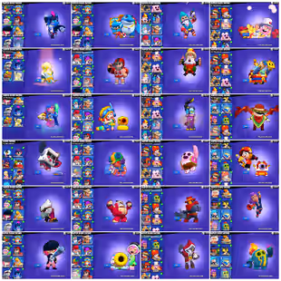 🔥560 GEMS 🔥 72K TROPHY | 55K BLING | 15 TITLE | 93 BRAWLER | 57 MAXED | 36 HYPERCHARGED | 216 SKIN | INSTANT DELIVERY - Image 10