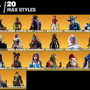 74 skins | OG STW | OG Renegade Raider | Black Knight | Sparkle Specialist | The Reaper | Blue Squire | Mako | 1150 VB - Image 4