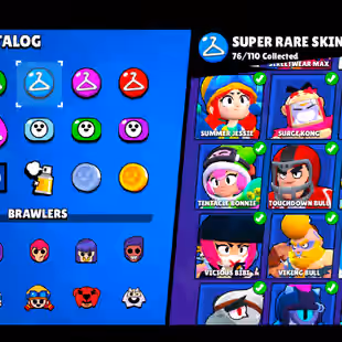 🌟189 SKINS🌟50.600 TROPHY | 88 BRAWLERS | 21 MAX | 11 HYPERCHARGED | INSTANT DELIVERY | FULL ACCESS - Image 30