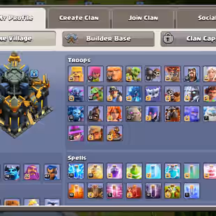 🔥TH-17 NEARLY MAX DEFENSE ✅ 2 HERO MAX | ALMOST MAX TROOPS | (RS-26) (EB-20) | RENAME AVAILABLE | INSTANT DELIVERY - Image 3