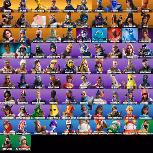 PC/PSN/Xbox/Nintendo 92 skins | OG STW | IKONIK | Glow | Gold Midas | Rogue Agent | Carbide | Fusion | Gear Specialist M - Image 1