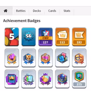 🔥KT15 XP56🔥 | 40 CARDS MAX 9 ELITE | 14 EVOLOTIONS | 101 EMOTES | 10 TOWER SKIN | 418 GEMS | INSTANT DELIVERY - Image 7