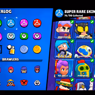 🌟189 SKINS🌟50.600 TROPHY | 88 BRAWLERS | 21 MAX | 11 HYPERCHARGED | INSTANT DELIVERY | FULL ACCESS - Image 27