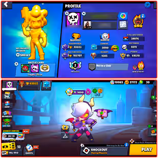 552 Skins  | Trophy Titan | Almost Alien Fame | Prestige 2 | 11 R35 Brawlers | Instant Delivery | 11 11 PINo - Image 1