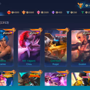 MEGA V🔥2x LEGEND😍472 SKINS | GUS SEMI SET | CHOUKOF | LING lORD SHEN - Image 5