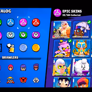 🌟189 SKINS🌟50.600 TROPHY | 88 BRAWLERS | 21 MAX | 11 HYPERCHARGED | INSTANT DELIVERY | FULL ACCESS - Image 32