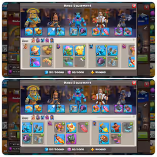 🔥TH-17 XP240 🚀 LEVEL 17.18 WALLS | 3 SCENERY | ELECTRO BOOTS MAX | HIGH HEROS | INSTANT DELIVERY - Image 6