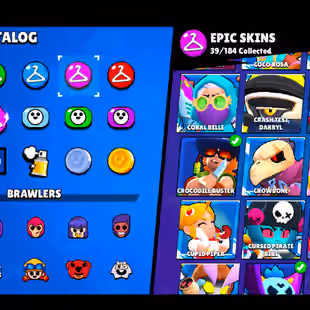 🌟189 SKINS🌟50.600 TROPHY | 88 BRAWLERS | 21 MAX | 11 HYPERCHARGED | INSTANT DELIVERY | FULL ACCESS - Image 35