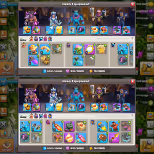🔥TH-16 NEAR MAX🔥XP-195! S.BALL MAX! E.BOOT MAX! HEROES:-74-93-40-61-45! GREAT PETS! STRONG DEFENSE! FAST DELIVERY - Image 4