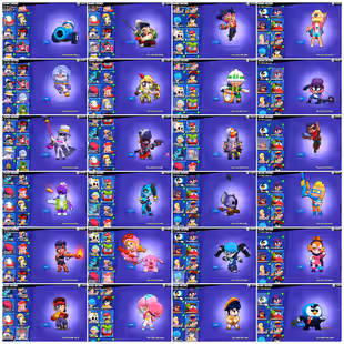 🔥560 GEMS 🔥 72K TROPHY | 55K BLING | 15 TITLE | 93 BRAWLER | 57 MAXED | 36 HYPERCHARGED | 216 SKIN | INSTANT DELIVERY - Image 11