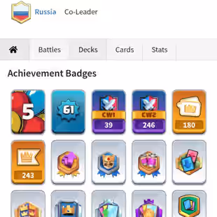 🔥KT15 XP61🔥 | 93 MAX 27 ELITE | 16 EVOLOTIONS | 15 K TROPHIES | 180 EMOTES | CN FREE | 10 TOWER | INSTANT DELIVERY - Image 9