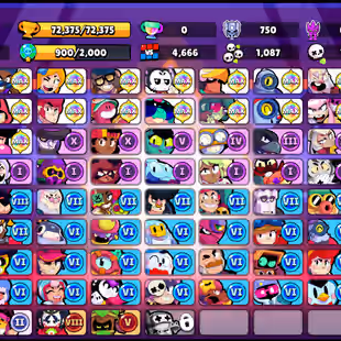 🌟201 SKINS🌟72.400 TROPHY | 93 BRAWLERS | 25 MAX | 14 HYPERCHARGED | INSTANT DELIVERY | FULL ACCESS - Image 2