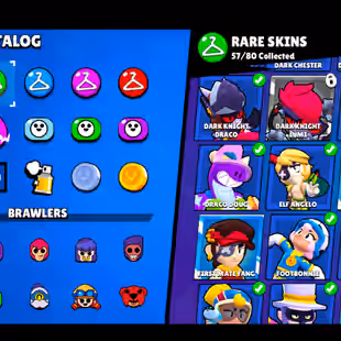 🌟207 SKINS🌟54.300 TROPHY | 88 BRAWLERS | 21 MAX | 11 HYPERCHARGED | INSTANT DELIVERY | FULL ACCESS - Image 12
