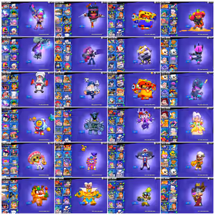 🔥560 GEMS 🔥 72K TROPHY | 55K BLING | 15 TITLE | 93 BRAWLER | 57 MAXED | 36 HYPERCHARGED | 216 SKIN | INSTANT DELIVERY - Image 7