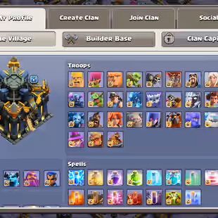 SNAKE SCENERY TH 17 FULLY MAX-XP 262-NOTHING LEFT-[ 9 EPIC EQUIPMENT MAX]-HERO 100-100-90-75-50-LEGENDARY SKINS-BEST - Image 4