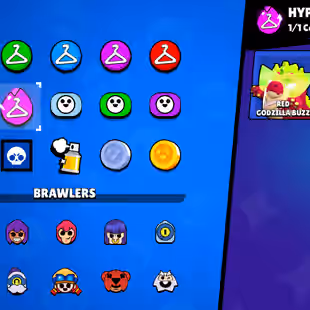 🔥[ 60X BRAWLERS - 7X MAX BRAWLERS ] 🔥 TROPHY: 18000 || 40X CUTE AND SOME RAREST SKINS || FAST DELIVERY - Image 17