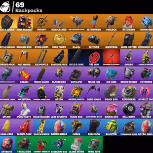 87 SKINS | Black Knight | Floss | The Reaper | Sparkile Specialist | Blue Squire | Royale Knight | Elite Agent | Mako - Image 4