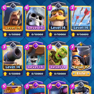 🔥[ 29X CARDS MAX - 13X EVULOSION ]🔥 6X ELITE CARDS || 76X EMOTES [RARE ] || LEVEL : 53 || TROPHY: 8000 | FAST DELIVERY - Image 9